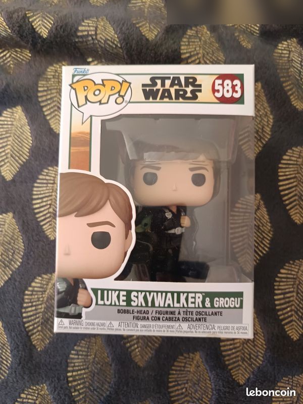 Funko Pop Luke Skywalker et Grogu 583